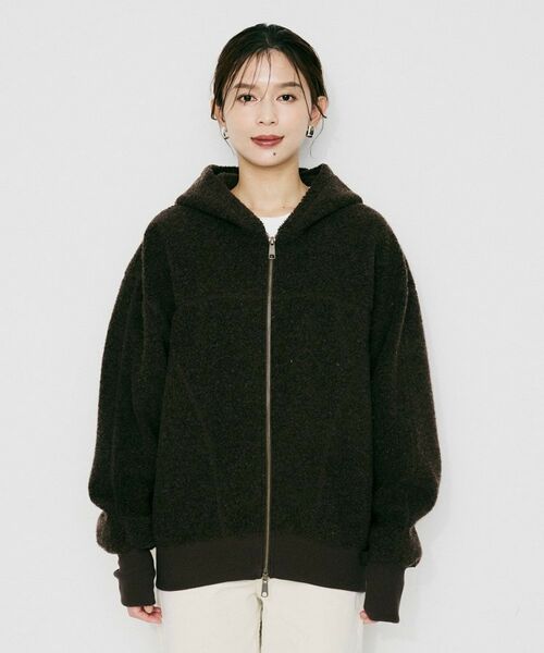 UNTITLED / アンタイトル その他アウター | 【PROTAGPNISTA】ボアフーディ | 詳細10