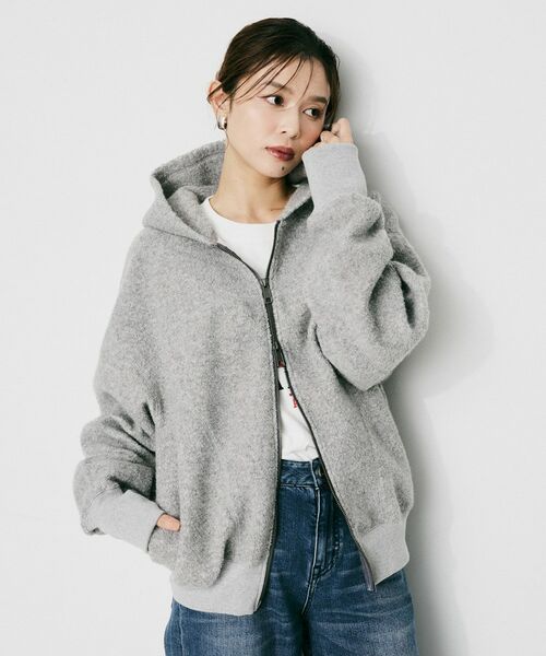 UNTITLED / アンタイトル その他アウター | 【PROTAGPNISTA】ボアフーディ | 詳細2