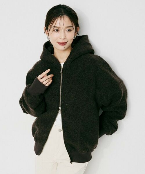 UNTITLED / アンタイトル その他アウター | 【PROTAGPNISTA】ボアフーディ | 詳細6