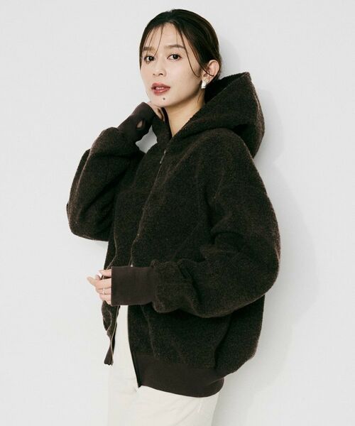 UNTITLED / アンタイトル その他アウター | 【PROTAGPNISTA】ボアフーディ | 詳細7