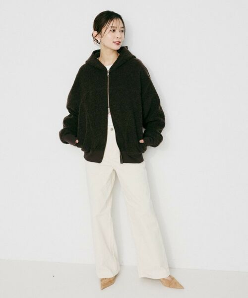 UNTITLED / アンタイトル その他アウター | 【PROTAGPNISTA】ボアフーディ | 詳細8