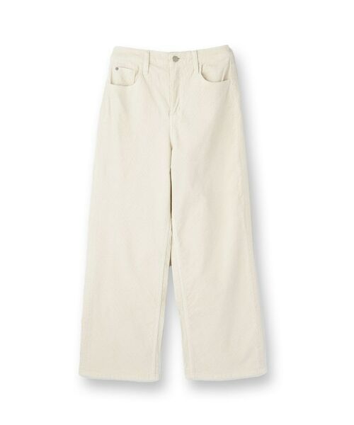 UNTITLED / アンタイトル パンツ | 【 Healthy DENIM 】Pink Pepper ワイドストレートコーディロイパンツ | 詳細1