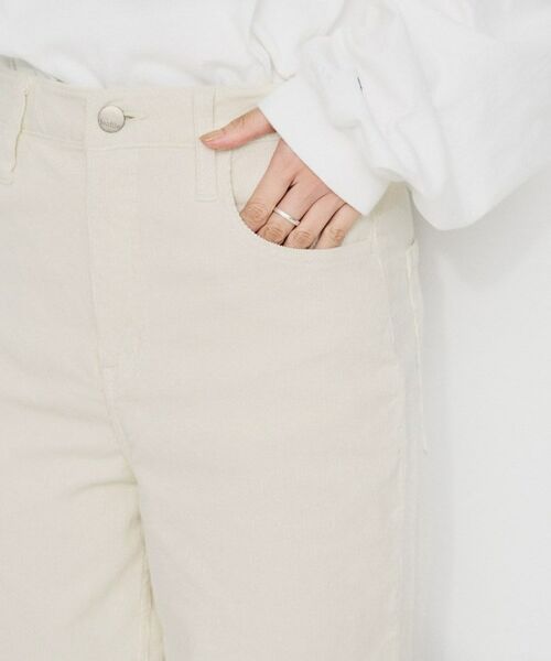 UNTITLED / アンタイトル パンツ | 【 Healthy DENIM 】Pink Pepper ワイドストレートコーディロイパンツ | 詳細12