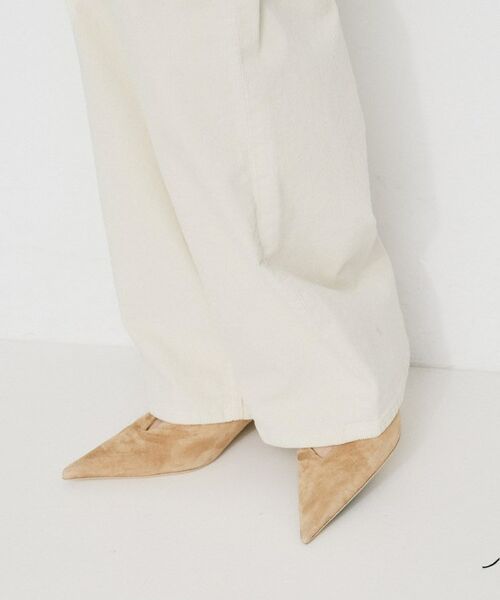 UNTITLED / アンタイトル パンツ | 【 Healthy DENIM 】Pink Pepper ワイドストレートコーディロイパンツ | 詳細13