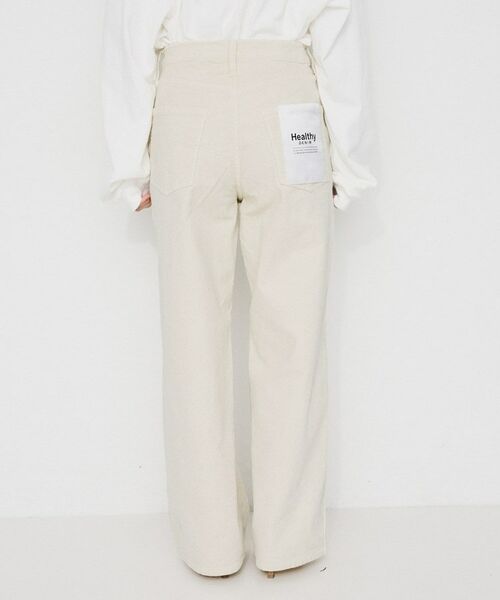 UNTITLED / アンタイトル パンツ | 【 Healthy DENIM 】Pink Pepper ワイドストレートコーディロイパンツ | 詳細8