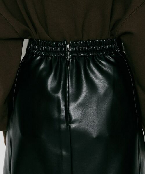 UNTITLED / アンタイトル ロング・マキシ丈スカート | 【MARILYN MOON】レザー調スカート | 詳細10
