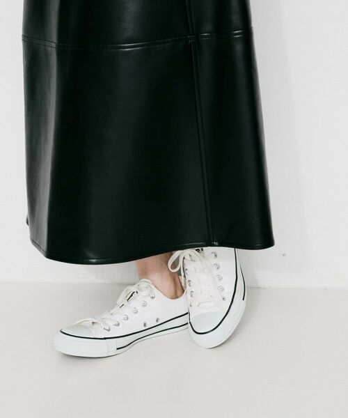 UNTITLED / アンタイトル ロング・マキシ丈スカート | 【MARILYN MOON】レザー調スカート | 詳細11