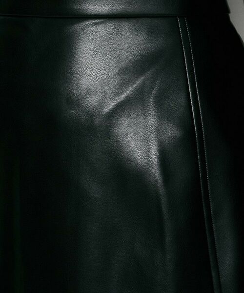 UNTITLED / アンタイトル ロング・マキシ丈スカート | 【MARILYN MOON】レザー調スカート | 詳細5