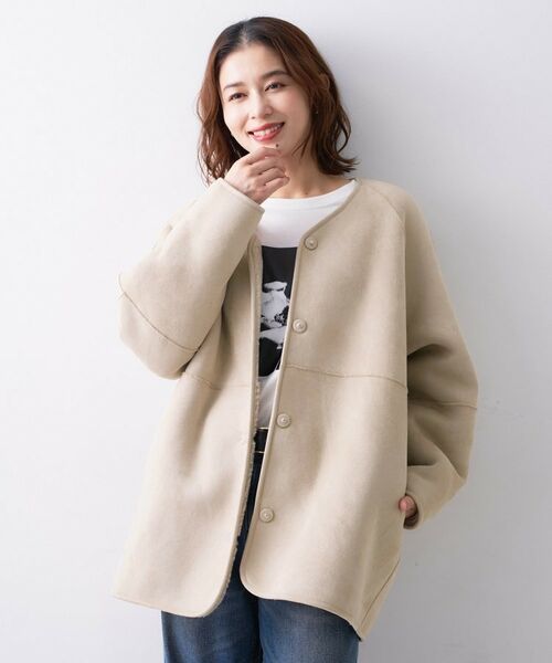 UNTITLED / アンタイトル その他アウター | 【Munich】リバーシブルコート | 詳細12