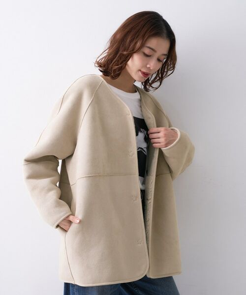 UNTITLED / アンタイトル その他アウター | 【Munich】リバーシブルコート | 詳細13