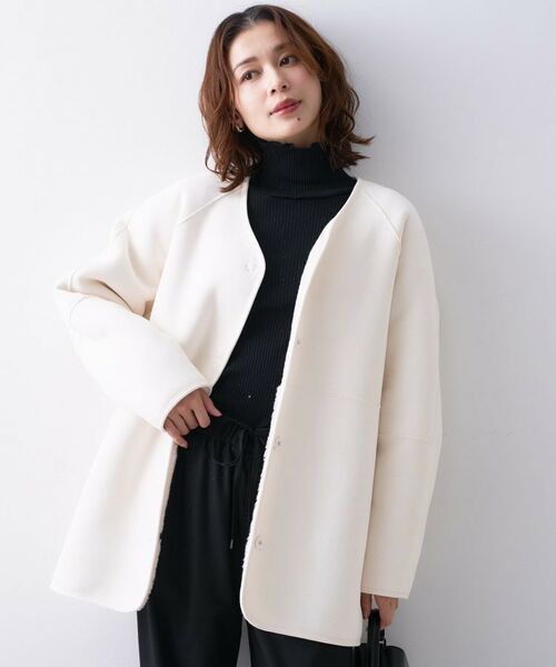 UNTITLED / アンタイトル その他アウター | 【Munich】リバーシブルコート | 詳細5