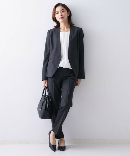 UNTITLED / アンタイトル パンツ | 【仕事着/スーツ】プレミアムテーパードパンツ | 詳細13