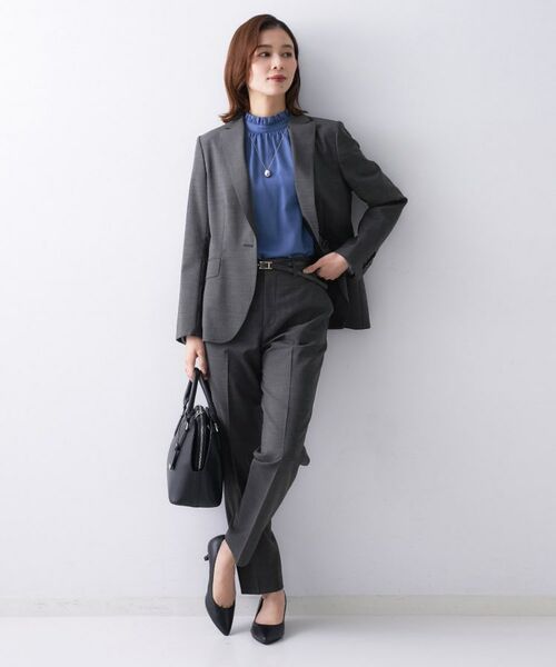 UNTITLED / アンタイトル パンツ | 【仕事着/スーツ】プレミアムテーパードパンツ | 詳細4