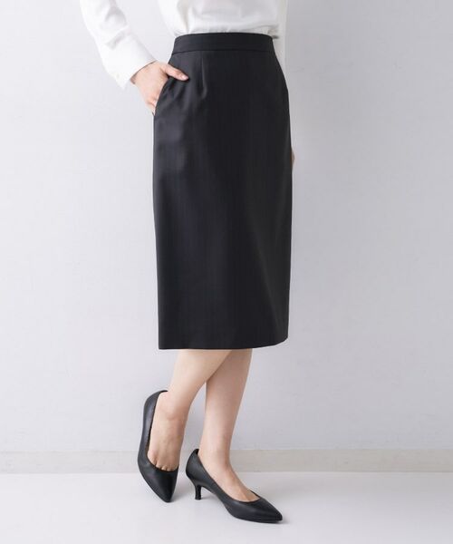 UNTITLED / アンタイトル ミニ・ひざ丈スカート | 【仕事着/スーツ】プレミアムタイトスカート | 詳細11