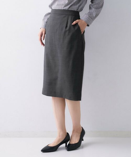 UNTITLED / アンタイトル ミニ・ひざ丈スカート | 【仕事着/スーツ】プレミアムタイトスカート | 詳細3