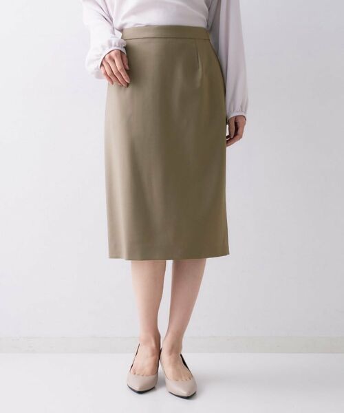 UNTITLED/アンタイトル プレミアムタイトスカート ピンクベージュ(053) 50(6L) UNTITLED/アンタイトル プレミアムタイトスカート ピンクベージュ(053) 50(6L)