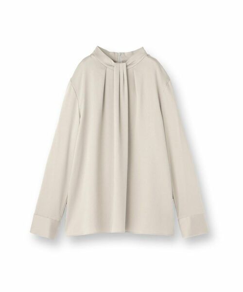 UNTITLED / アンタイトル シャツ・ブラウス | 【きれいめ/お仕事着】サテンドレープブラウス | 詳細1