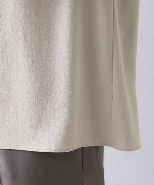 UNTITLED / アンタイトル シャツ・ブラウス | 【きれいめ/お仕事着】サテンドレープブラウス | 詳細20