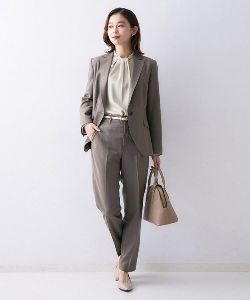 UNTITLED / アンタイトル シャツ・ブラウス | 【きれいめ/お仕事着】サテンドレープブラウス | 詳細8