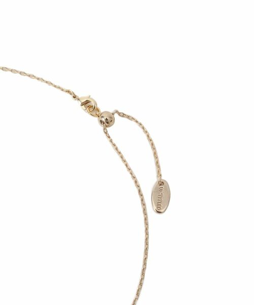 UNTITLED / アンタイトル ネックレス・ペンダント・チョーカー | 【ギフトに最適】チャームトップネックレス | 詳細4