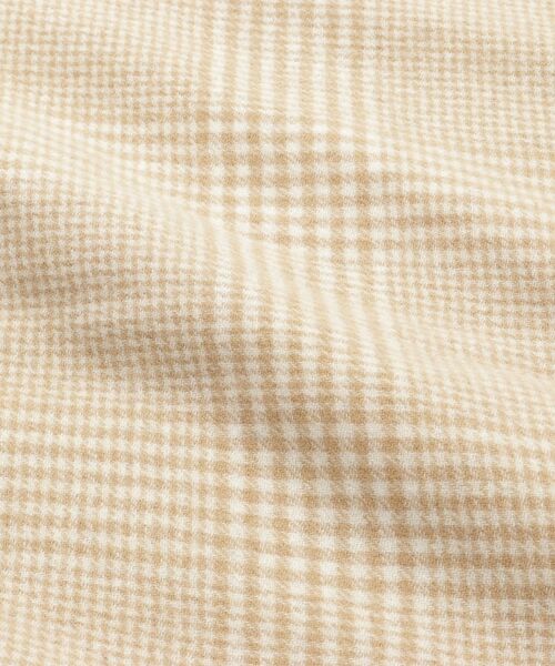 UNTITLED / アンタイトル マフラー・ショール・スヌード・ストール | ハウンドトゥース柄ウールカシミヤストール | 詳細3