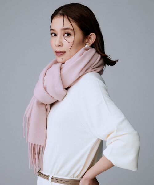UNTITLED / アンタイトル マフラー・ショール・スヌード・ストール | 【ウォッシャブル】ウールカシミヤストール | 詳細4