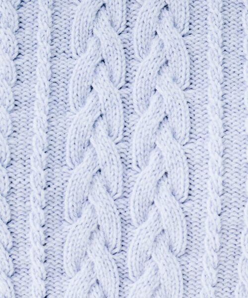 UNTITLED / アンタイトル ニット・セーター | 【すっきりコンパクト】スポンディッシュ ケーブル柄プルオーバー | 詳細13