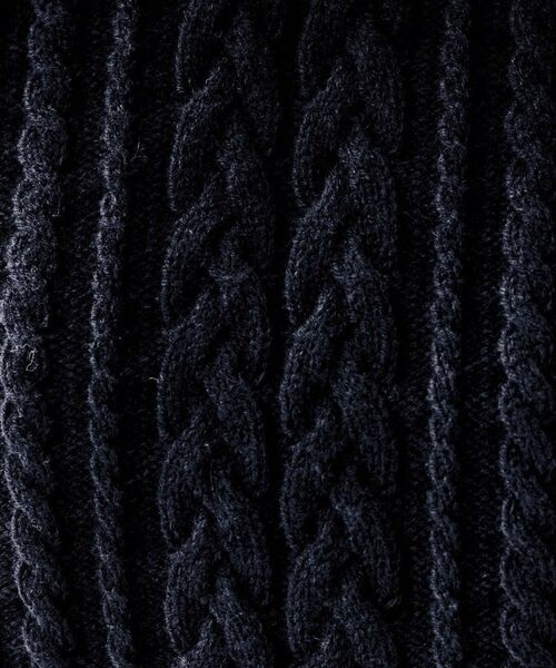 UNTITLED / アンタイトル ニット・セーター | 【すっきりコンパクト】スポンディッシュ ケーブル柄プルオーバー | 詳細17