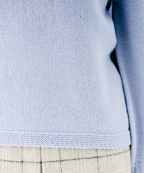 UNTITLED / アンタイトル ニット・セーター | 【ゆったりコンパクト】スポンディッシュ ボトルネックプルオーバー | 詳細23