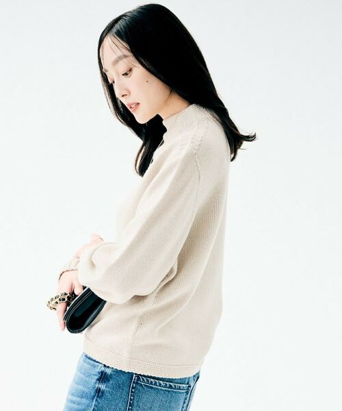 UNTITLED / アンタイトル ニット・セーター | 【ゆったりコンパクト】スポンディッシュ ボトルネックプルオーバー | 詳細3