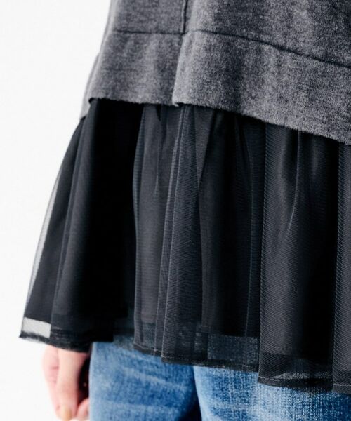 UNTITLED / アンタイトル カットソー | 【TORRAZZO DONNA】ニット×チュールトップス | 詳細15
