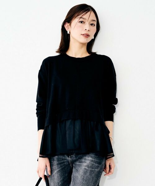 UNTITLED / アンタイトル カットソー | 【TORRAZZO DONNA】ニット×チュールトップス | 詳細2