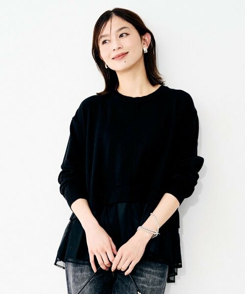 UNTITLED / アンタイトル カットソー | 【TORRAZZO DONNA】ニット×チュールトップス | 詳細3