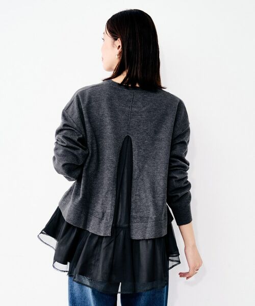 UNTITLED / アンタイトル カットソー | 【TORRAZZO DONNA】ニット×チュールトップス | 詳細7