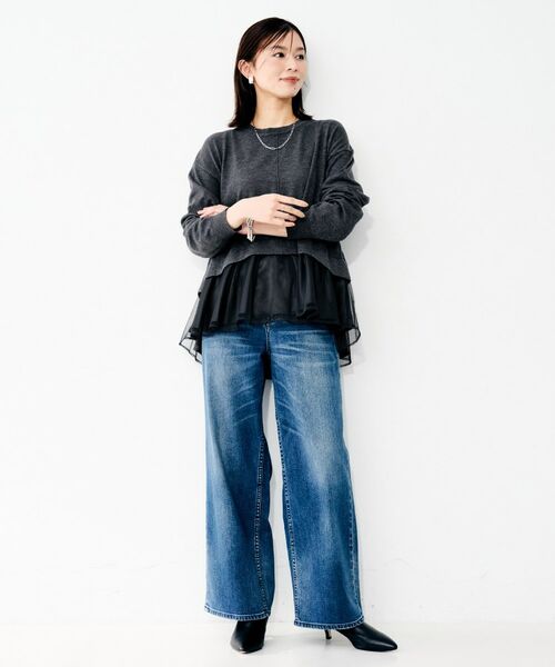 UNTITLED / アンタイトル カットソー | 【TORRAZZO DONNA】ニット×チュールトップス | 詳細8