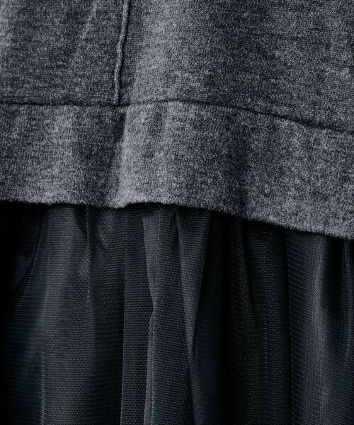 UNTITLED / アンタイトル カットソー | 【TORRAZZO DONNA】ニット×チュールトップス | 詳細9