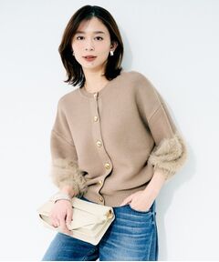 UNTITLED / アンタイトル カットソー | 【TORRAZZO DONNA】ファースリーブ2wayプルオーバー