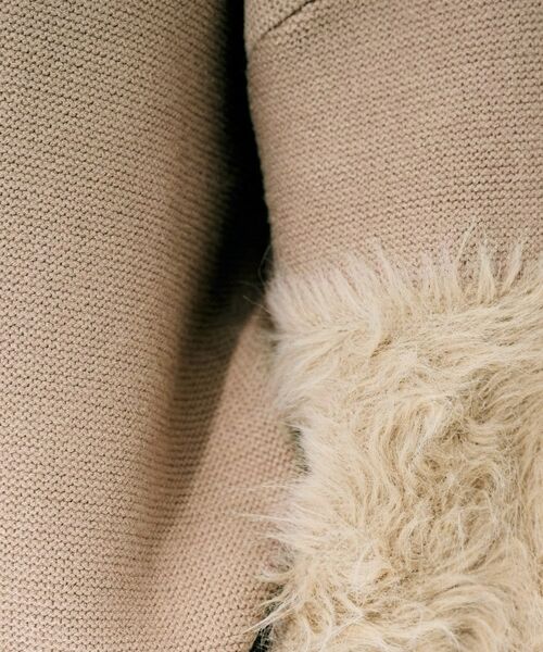 UNTITLED / アンタイトル カットソー | 【TORRAZZO DONNA】ファースリーブ2wayプルオーバー | 詳細13