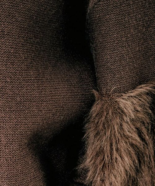 UNTITLED / アンタイトル カットソー | 【TORRAZZO DONNA】ファースリーブ2wayプルオーバー | 詳細19