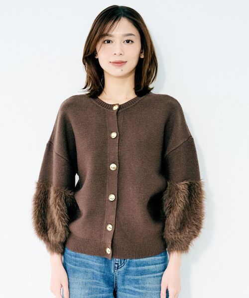 UNTITLED / アンタイトル カットソー | 【TORRAZZO DONNA】ファースリーブ2wayプルオーバー | 詳細20