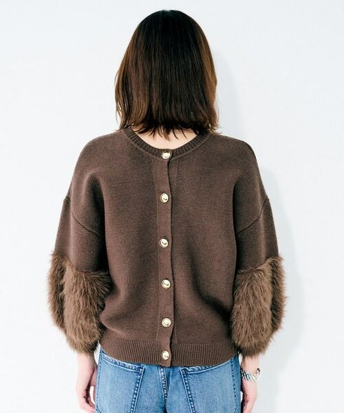 UNTITLED / アンタイトル カットソー | 【TORRAZZO DONNA】ファースリーブ2wayプルオーバー | 詳細29