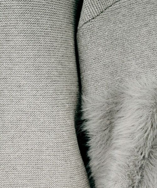 UNTITLED / アンタイトル カットソー | 【TORRAZZO DONNA】ファースリーブ2wayプルオーバー | 詳細7