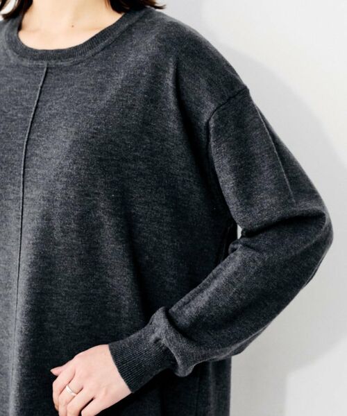 UNTITLED / アンタイトル ロング・マキシ丈ワンピース | 【TORRAZZO DONNA】ニット×チュールワンピース | 詳細14