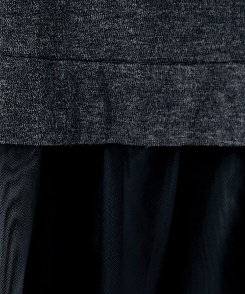 UNTITLED / アンタイトル ロング・マキシ丈ワンピース | 【TORRAZZO DONNA】ニット×チュールワンピース | 詳細9