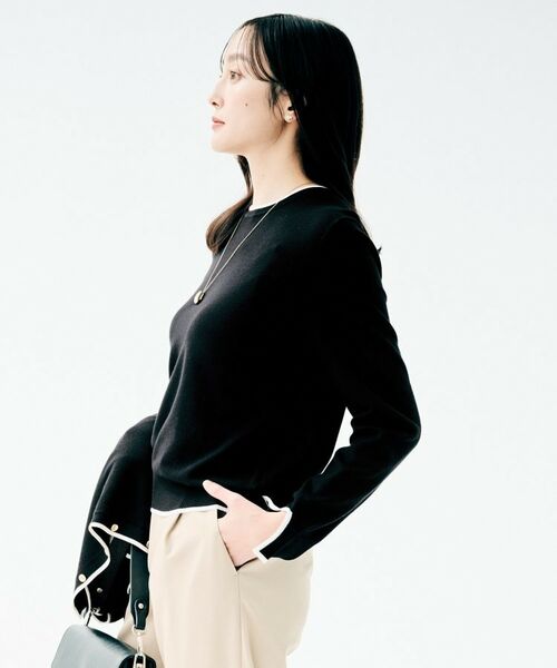 UNTITLED / アンタイトル ニット・セーター | ウォームスパン プルオーバー | 詳細19