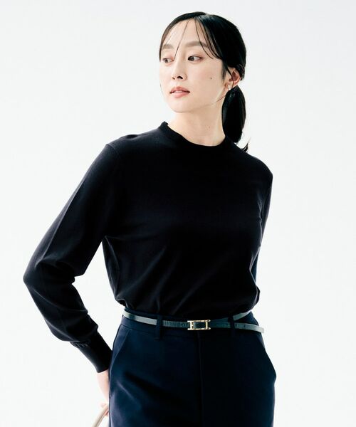 UNTITLED / アンタイトル ニット・セーター | 2WAYレース襟ニットプルオーバー | 詳細10