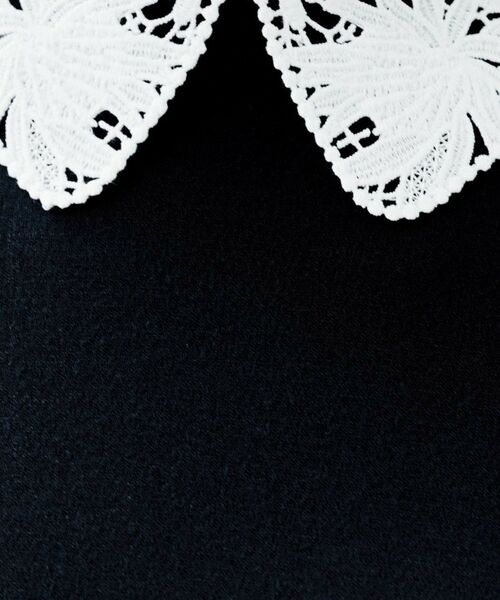 UNTITLED / アンタイトル ニット・セーター | 2WAYレース襟ニットプルオーバー | 詳細13