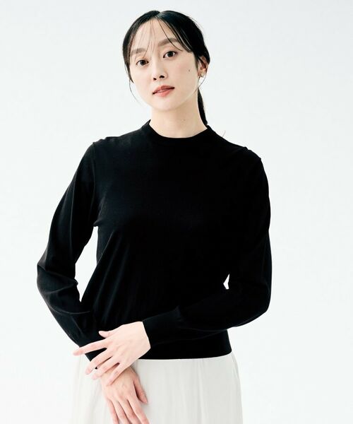 UNTITLED / アンタイトル ニット・セーター | 2WAYレース襟ニットプルオーバー | 詳細4