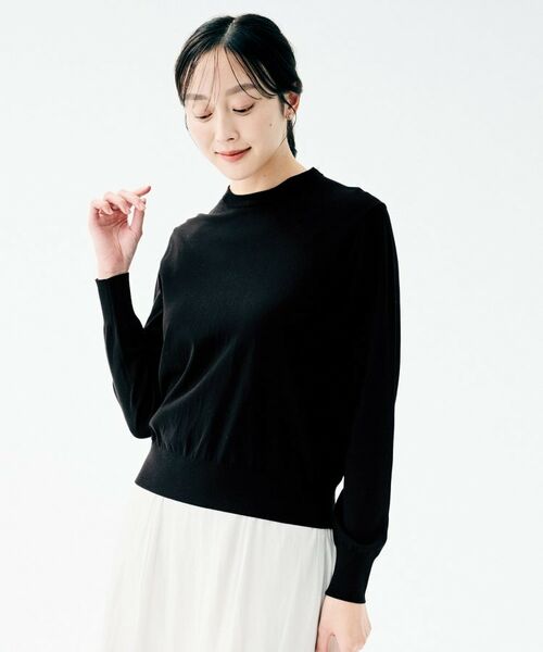 UNTITLED / アンタイトル ニット・セーター | 2WAYレース襟ニットプルオーバー | 詳細5