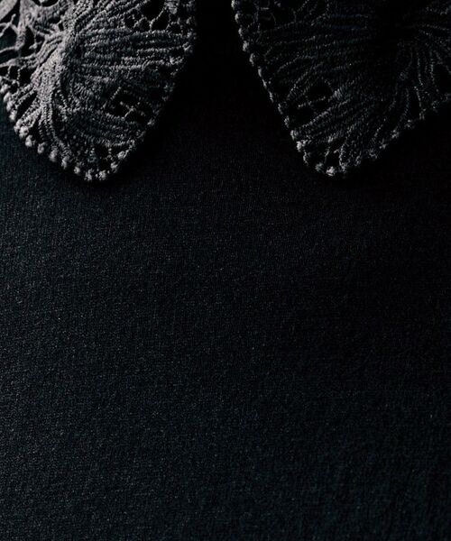 UNTITLED / アンタイトル ニット・セーター | 2WAYレース襟ニットプルオーバー | 詳細7